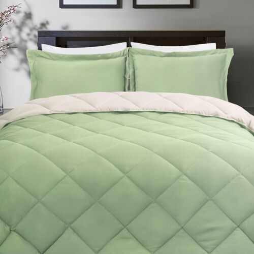 Down Alternative Comforter Set 3 PCS with Shams All Season Reversible Comforter - Image 51