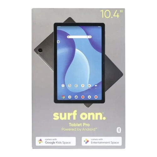 New Onn. Tablet Pro (2023) 10.4" (2000 x 1200) 64GB Octa Core CPU 5MP Android OS