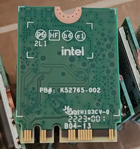 Original Intel WiFi 6E AX210 M.2 2230 2X2 AX Bluetooth 5.2 NO VPRO AX210.NGWG.NV