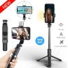 Remote Selfie Stick Tripod Phone Desktop Stand Desk Holder For iPhone/Samsung US Remote Selfie Stick Tripod Phone Desktop Stand Desk Holder For iPhone/Samsung US