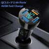 4 USB Port Super Fast Car Charger Adapter for iPhone Samsung Android QC3.0 4 USB Port Super Fast Car Charger Adapter for iPhone Samsung Android QC3.0