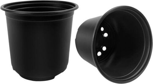 100 Pack Nursery Pots, 4 Inch Nursery Pot for Plants, Plastic Plant Pots - Image 3