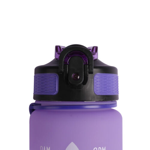 32oz Motivational Drinking Water Bottle with Time Marker Straw Fitness Sports - Image 4