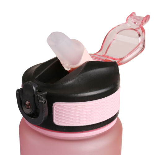 32oz Motivational Drinking Water Bottle with Time Marker Straw Fitness Sports - Image 13