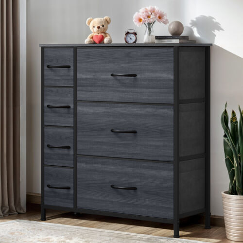 Chest of Storage 7 Drawers Dresser Tower Organizer Bedside Cabinet Furniture - Image 11