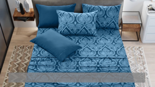 6 Piece Bed Sheets Set Luxury Microfiber Ultra Soft Deep Pocket Bedding Sets - Image 2