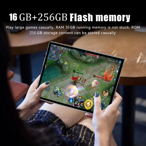 2025 Tablet Android 14 16GB +256GB Tablet PC Dual SIM 4G LTE 5G WiFi GMS Netflix - Image 3