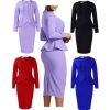 Women’s Sundress Work Dress Wedding Dresses Office Clothing Square Neck Uniform Women’s Sundress Work Dress Wedding Dresses Office Clothing Square Neck Uniform