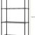 16*34*60″ Storage Rack Metal 4 Tier Wire Kitchen Shelf Organizer 1000 lbs Black 16*34*60″ Storage Rack Metal 4 Tier Wire Kitchen Shelf Organizer 1000 lbs Black