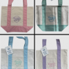 Trader Joe’s Pastel Mini Canvas Tote Bags 2025 LIMITED EDITION NWT LOT OF 4 Trader Joe’s Pastel Mini Canvas Tote Bags 2025 LIMITED EDITION NWT LOT OF 4