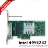 IBM 49Y4242 Intel I340-T4 Quad Port Ethernet Gigabit PCI Network Adapter IBM 49Y4242 Intel I340-T4 Quad Port Ethernet Gigabit PCI Network Adapter