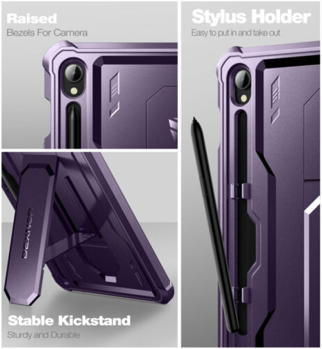 Dexnor for Samsung Galaxy Tab S9/S9 Plus/S9 FE Plus/S9+/S9 FE+ Tablet Case Cover - Image 39