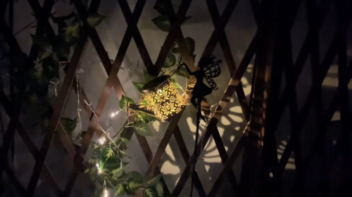 Solar Watering Can with Lights Large Hanging Waterproof Outdoor Garden Decor - Image 3