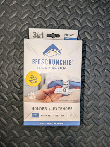 Bed Scrunchie Sheet Holder Straps Extender Heavy Duty Gripper Clips Cord New - Image 2