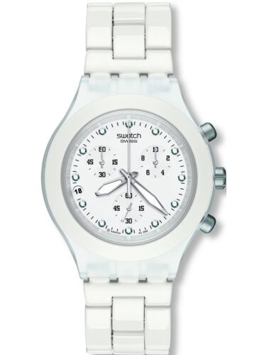 Swatch Watch Full-Blooded SVCK4045AG Diaphane Chronograph - Image 3