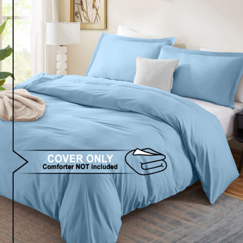 3 Piece Duvet Cover Bedding Set Luxury Comforter Cover Twin Full Queen King Size - Image 21