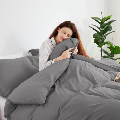 3 Piece Duvet Cover Bedding Set Luxury Comforter Cover Twin Full Queen King Size - Image 80