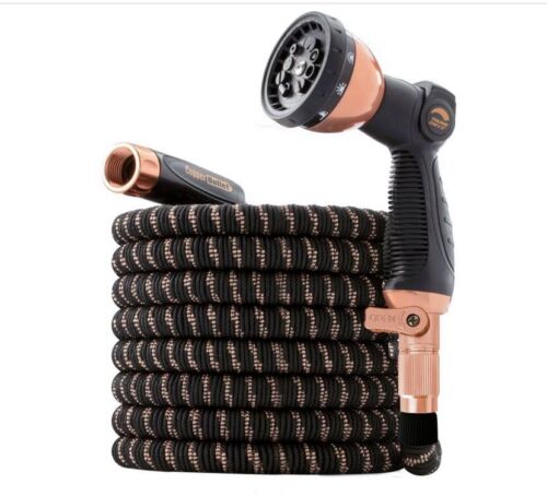 Pocket Hose Copper Bullet with Sprayer Expanding Garden Hose 50 ft Seen on TV - Image 4