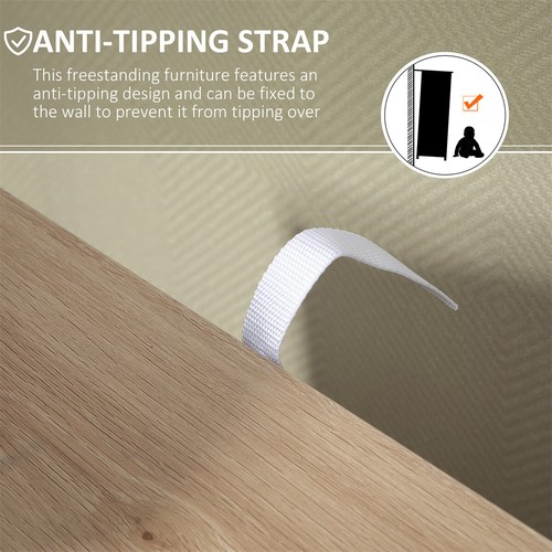 Storage Cabinet Kitchen Cabinet with An Enclosed Cabinet and 4 Pull-out Drawers - Image 10