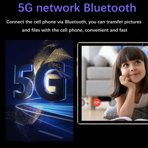 2025 Tablet Android 14 16GB +256GB Tablet PC Dual SIM 4G LTE 5G WiFi GPS Netflix - Image 7