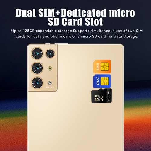 2025 Tablet Android 14 16GB +256GB Tablet PC Dual SIM 4G LTE 5G WiFi GPS Netflix - Image 15