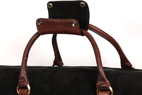 Leather Travel Duffel Bag | Gym Sports Bag Airplane Luggage Carry-On Bag - Image 13