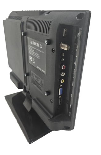 Audiobox TV-13D 13" TV Widescreen HDTV Built-in DVD Player with HDMI & USB Black - Image 4