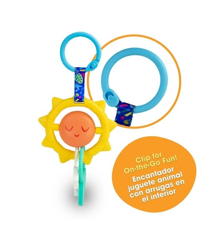Bebe Fuerte Strong & Sunny Clip on Stroller Toy – Infant Toy for 0 Months+ /1 - Image 3