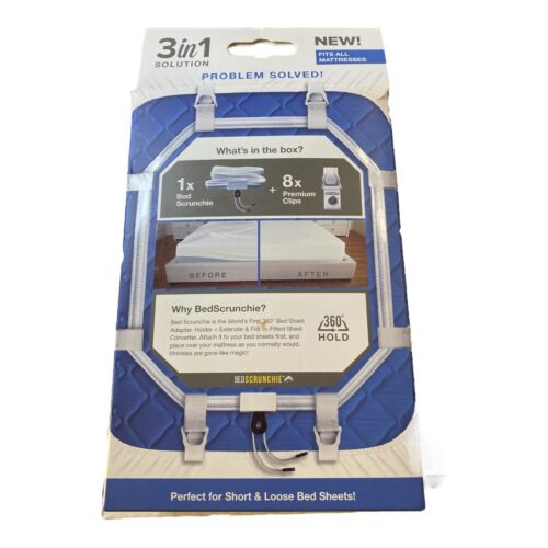 Bed Scrunchie 360 Degree Bed Sheet Holder Extender Tightener  NEW - Image 3