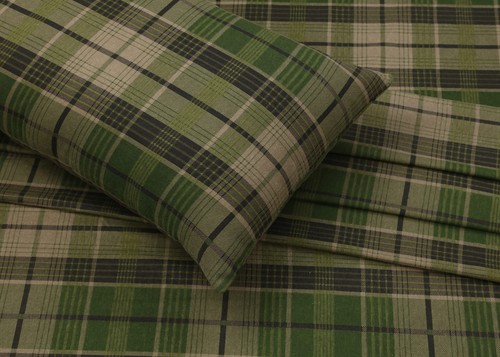 100% Cotton Flannel Sheet Set Deep Pockets Breathable Warm 170 GSM Cozy Soft - Image 16