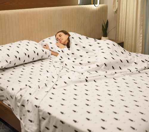 100% Cotton Flannel Sheet Set Deep Pockets Breathable Warm 170 GSM Cozy Soft - Image 53