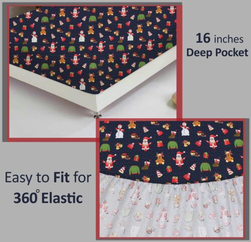 100% Cotton Flannel Sheet Set Deep Pockets Breathable Warm 170 GSM Cozy Soft - Image 131