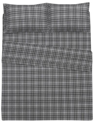 100% Cotton Flannel Sheet Set Deep Pockets Breathable Warm 170 GSM Cozy Soft - Image 242