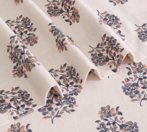 100% Cotton Flannel Sheet Set Deep Pockets Breathable Warm 170 GSM Cozy Soft - Image 411