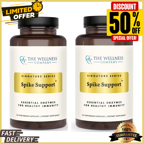 The Wellness Company Original Spike Support Formula, Immune Support (Pack of 2) - Image 25