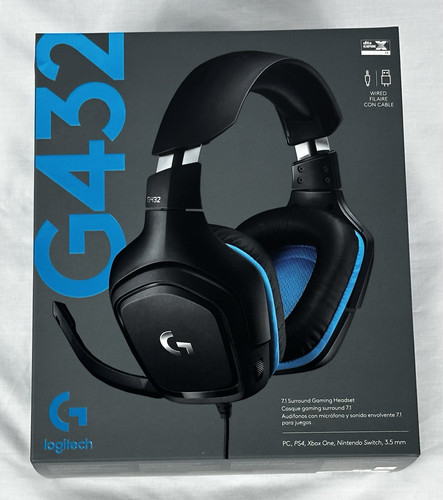 Logitech G432 Wired Gaming Headset - DTS:X 7.1 Surround Sound, Black - Image 3