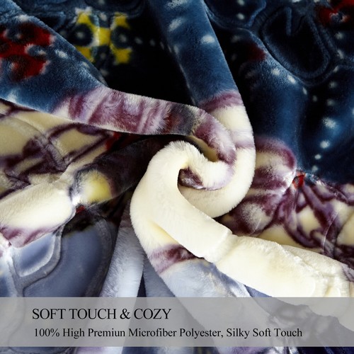 Heavy Thick Blanket Winter Warm Mink Bed Blankets Soft King size vintage 85x93 - Image 46