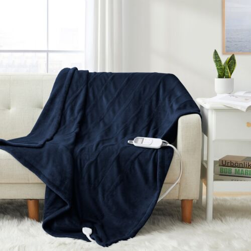 Electric Heated Blanket 50x60" Machine Washable Fast Heating Ultra Soft or Twin - Image 12