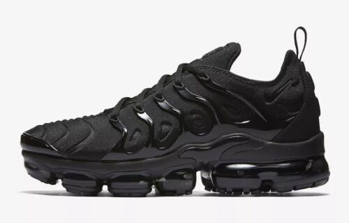 DS New Nike Air Vapormax TN Plus Triple Black comfortable men's shoes - Image 6