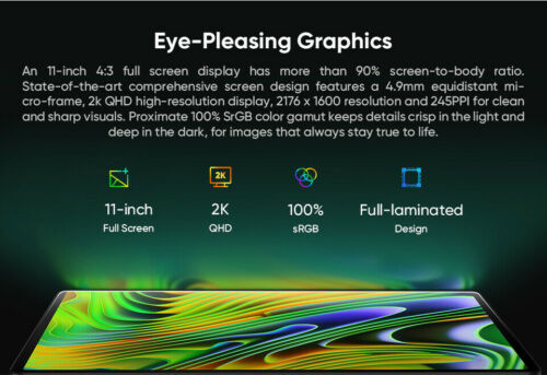 CHUWI 11" HiPad Plus Android 10 Tablet 2 in 1  PC MT8183V/A 8 Core 4G+128GB - Image 3