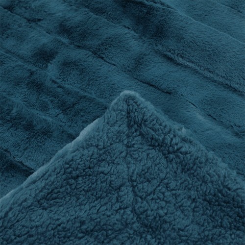 Super Soft Mink Throw Blanket Striped Design Cozy Warm Lightweight Gift Idea - Image 92