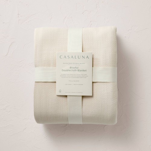 Casaluna Rayon from Bamboo Matelasse Blanket Lightweight Bedroom - Image 7