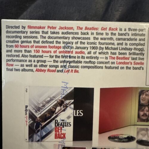 The Beatles Get Back (Blu-ray, 2022, Collector's Edition) New Disney Apple - Image 12
