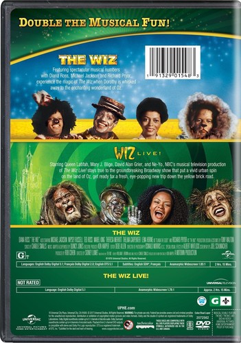 The Wiz / The Wiz Live! Musical DVD Michael Jackson NEW - Image 6