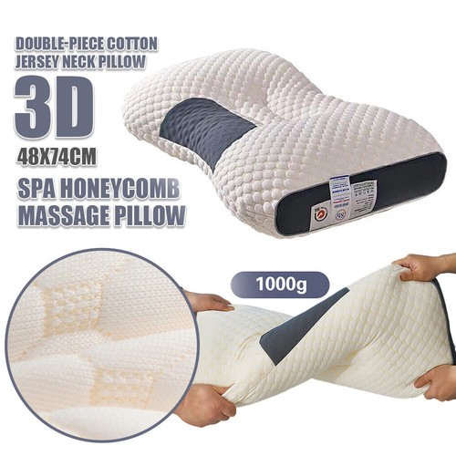 Orthopedic Cervical Pillow Neck Pain Relief Hypoallergenic Support - Image 10