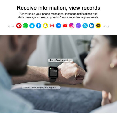 2025 Smart Watch For Men/Women Waterproof Smartwatch Bluetooth iPhone Samsung - Image 5