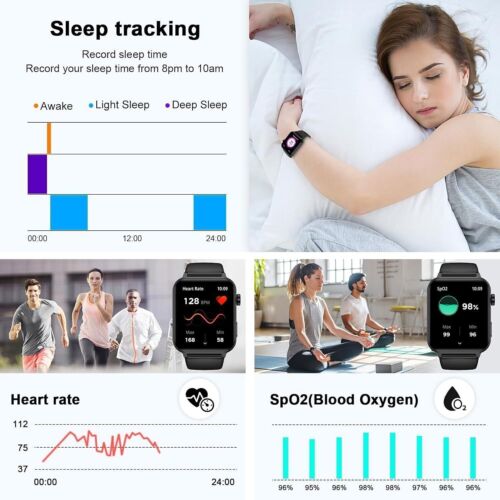 2025 Smart Watch For Men/Women Waterproof Smartwatch Bluetooth iPhone Samsung - Image 7