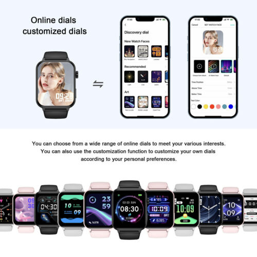 2025 Smart Watch For Men/Women Waterproof Smartwatch Bluetooth iPhone Samsung - Image 11