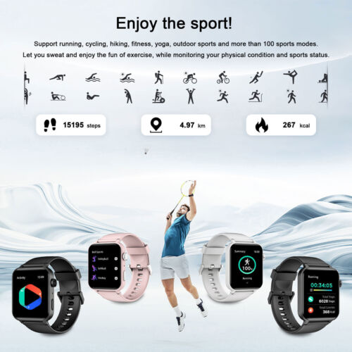 2025 Smart Watch For Men/Women Waterproof Smartwatch Bluetooth iPhone Samsung - Image 14