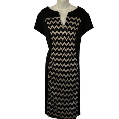 Woman’s Connected Apparel Dress Sz16 Black Style TA101982M - Image 3